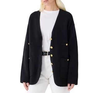 NWT J.Crew Giselle V-neck Sweater Blazer